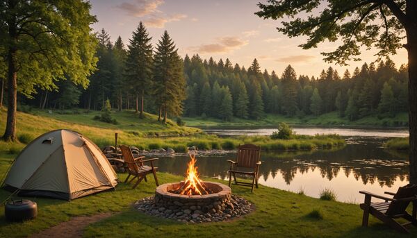 3 raisons de choisir un camping au bord d'une rivière